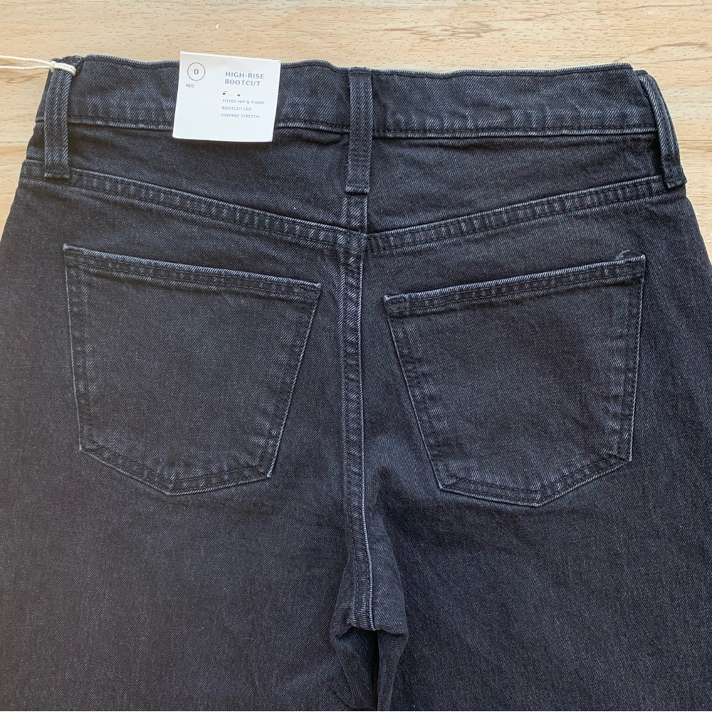 Universal Thread black high rise bootcut jeans size 0/25 Regular - Picture 6 of 8